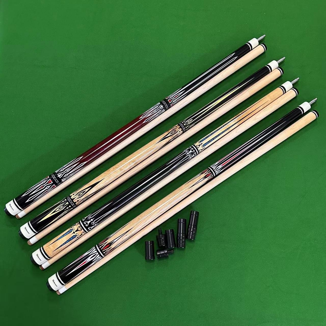 Amazon Professinal Customized Logo High Quality Snooker Billiard Pool Cue 19OZ-21OZ